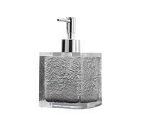 dispenser per sapone, Distributore di sapone, distributore da cucina, con consistenza dell'acqua pompa in plastica argentata elettrolitica liquido in resina lusso