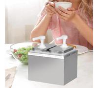 Dispenser per Sciroppo Caffè 2000 Ml con Pompa per Barattolo