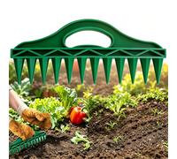 Dispenser per Semi, Trapano per Piante con 12 Fori, Spargitori di Semi, Accessori da Giardino per Fiori, Piante, Ortaggi