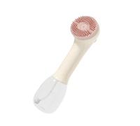 Dispenser per shampoo per cani Spazzola per schiuma per sapone per animali | Spazzola dispenser per shampoo a forma di gattino, per appartamento, cortile, doccia esterna, post-camminata