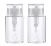 Dispenser per Smalto, Bottiglia per Solvente per Unghie, Flaconi con Erogatore a Pompa per Nail Art e Acetone, Alcool, Rimuovere il Trucco 100 ml / 2 Pezzi