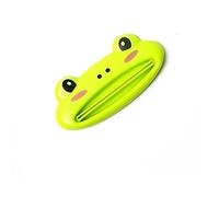 Dispenser per spremiagrumi per tubi di dentifricio Spremicrema a forma di animale dei cartoni animati Avvolgitubo per dentifricio spremiagrumi Creme per dentifricio Spremiagrumi (Grenouille)