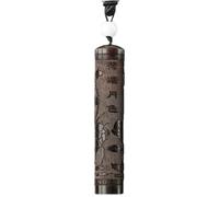 Dispenser per stuzzicadenti - Scatola da viaggio multiuso con perline, contenitore leggero e portatile in legno duro, discreto, portapillole fatto a mano, porta stuzzicadenti per escursionisti e
