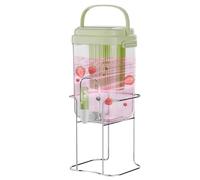 Dispenser per succhi, contenitore di grande capacità con beccuccio, dispenser per bevande all'aperto, per viaggi, campeggio, avventura, riunioni, limonate, succhi di frutta