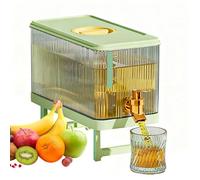 Dispenser per succhi di frutta - Contenitore con rubinetto, portabevande fredde, serbatoio di stoccaggio per frigorifero, strumento per servire feste | Funzione prevista per l'erogatore di bevande con