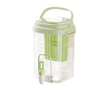 Dispenser per succhi, grande capacità con filtro, dispenser per bevande fredde, per viaggi, campeggio, avventura, raccolta di succhi di frutta