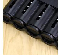 Dispenser per Tubi per Monete per Carichi Pesanti per il Resto con Design Multistrato Adatto per Uso Bancario e Al Dettaglio (BLACK)