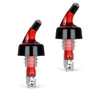 Dispenser per vino in acciaio inox, 30 ml, dispositivo di versamento esatto, a prova di perdite, beccuccio dosatore automatico misurato, tappi per bottiglie di vino con misurato