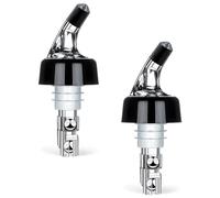 Dispenser per vino in acciaio inox, 30 ml, dispositivo di versamento esatto, a prova di perdite, beccuccio dosatore automatico misurato, tappi per bottiglie di vino con misurato