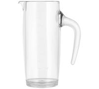 Dispenser per Vino Trasparente in PC 500ml Manico e Scala | Beccuccio Smussato, Presa Stabile e Versamento Manuale, per Degustazione Domestica e Servizio Versatile