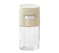 Dispenser per zucchero in , barattolo versatore per condimenti, 6 x 7,9 x 12 cm, contenitore ad alta trasparenza, elegante accessorio da forno per conservare e servire condimenti come peperoni e
