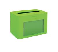 Dispenser personalizzabile - per tovaglioli interfogliati - verde - Papernet
