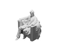 Dispenser PEZ Testa Abraham Lincoln Springfield Figura Storica Stampato