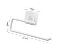 Dispenser Porta Asciugamani Di Carta Autoadesivo | Acciaio Inossidabile, Montaggio A Parete, Sottopensile, Bagno, Uso Cucina(Plastic-big)