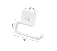 Dispenser Porta Asciugamani Di Carta Autoadesivo | Acciaio Inossidabile, Montaggio A Parete, Sottopensile, Bagno, Uso Cucina(Plastic-small)
