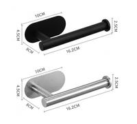 Dispenser Porta Asciugamani Di Carta Autoadesivo | Acciaio Inossidabile, Montaggio A Parete, Sottopensile, Bagno, Uso Cucina(2pcs J)