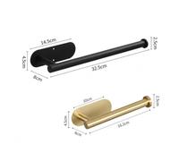 Dispenser Porta Asciugamani Di Carta Autoadesivo | Acciaio Inossidabile, Montaggio A Parete, Sottopensile, Bagno, Uso Cucina(2pcs C)