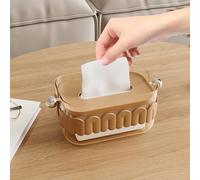 Dispenser porta fazzoletti da scrivania con coperchio per scatola di