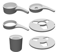 Dispenser Porta Filo Stagno per Saldatura Supporto Magnetico Stampato 3D Box