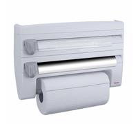 DISPENSER PORTA ROTOLI CARTA CUCINA PLASTICA - METALTEX