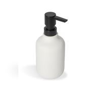 METAFORM Dispenser Sapone da Appoggio Bianco Opaco in Ceramica MOD. Chloe