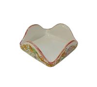 Dispenser Porta Tovaglioli di Carta in Ceramica Vietri Artiginale Barocco Rosa