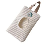 Dispenser portatile in tessuto - riutilizzabile Wipes Pouch With Dustproof Cover, Lightweight Makeup Removal Towel Holder, Secure Clip Strap Design | Soft Flexible Structure, Convenient Daily Carry