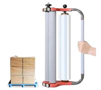 Dispenser portatile per film estensibile con tensione regolabile per avvolgere pacchi e scatole in magazzino