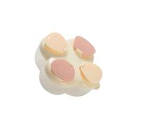 Dispenser Portatile Per Latte Per Bambini a 4 Scomparti Con Coperchio Rotante Contenitore Da Viaggio Per Polvere Per Organizer Per Alimenti Per Bambini Con Cucchiaio Per Proteine in Polvere