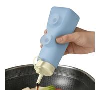 Dispenser portatile per liquidi da spremere | Bottiglie di salsa per la preparazione del cibo Preparazione dei pasti Ristorante Cucina Cucina Casa Viaggi Picnic Crema