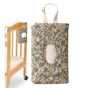 Dispenser portatile per salviettine, riutilizzabile, porta salviette Oxford a doppio strato, per bottiglie, asciugamani, giocattoli, pannolini, ciuccio, viaggi, passeggiate, aereo, shopping