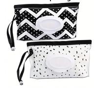 Dispenser riutilizzabile e portatile per salviette umide, scatola di stoccaggio per salviette umide, organizer da viaggio per salviette umide, regalo per la festa della mamma, borsa da viaggio, access