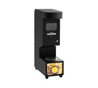 Dispenser salsa per nachos a formaggio - Design retrò - 3,5 l - 55 - 80 °C - Nero - Royal Catering RCKW-ND01