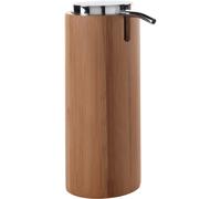 Dispenser sapone Altea in bambù e resine cromo Naturale