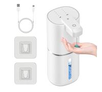 Dispenser Sapone Automatico USB Ricaricabile 1200 mAh Batteria IPX5 Resistente a