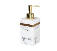 Dispenser Sapone Bagno Dispenser di sapone da bagno for bottiglia vuota for doccia con soluzione di sapone in bottiglia quadrata da viaggio da 400/500 ml Porta Sapone Bagno(D 500ML)