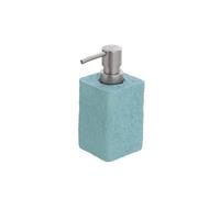 Dispenser Sapone Bagno Resina Turchese Linea Sabbia