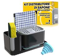 Dispenser Sapone Cucina Dispenser Sapone Cucina con Porta Spugna Organizer