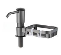 Dispenser Sapone da Cucina Montaggio Lavello ABS Pressa Design 14,5 x 9 x 6,7 cm