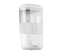 Dispenser sapone/gel igienizzante Push Pro in resina e ABS bianco Bianco