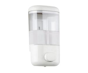 Dispenser sapone/gel igienizzante Push Pro in resina e ABS bianco Bianco