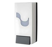 Dispenser Sapone Liquido e Gel Mani Rabocco Bianco 1lt Megamini - Distributore