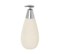 Dispenser Sapone Liquido in Ceramica Bianco gusto etnico Safari