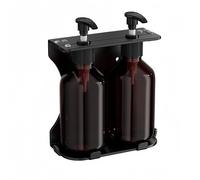 Dispenser sapone manuale da parete adatto per shampoo balsamo gel doccia