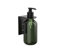 Dispenser Sapone Manuale Funzionale con Porta per Organizzazione Bagno