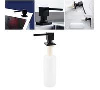 Dispenser sapone nero elegante ed elegante perfetto per cucina o bagno