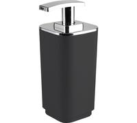 Dispenser sapone Seventy in resina nero Nero