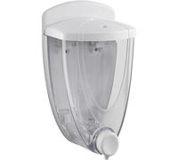 Dispenser sapone Torpedo in resina bianco 300 ml Bianco