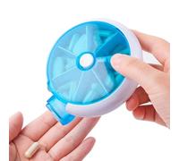 Dispenser settimanale per pillole | Scatola Di Immagazzinaggio Portatile Per Pillole - Forniture Di Stoccaggio Di Design Rimovibili Per Pastiglie, Dolci, Vitamine E Altri Articoli