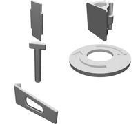 Dispenser Spremitubo Dentifricio Supporto Parete Bagno Organizzatore